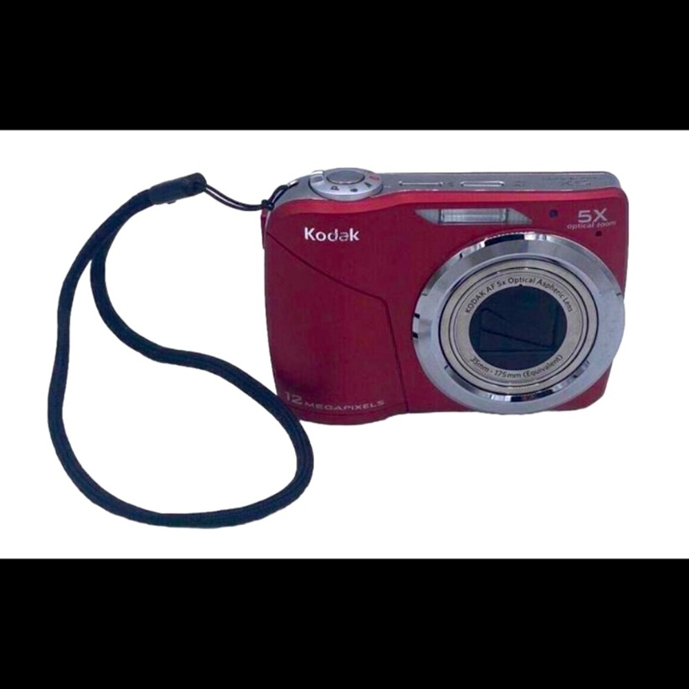Kodak EasyShare C182 12.2MP Digital Camera - Red
